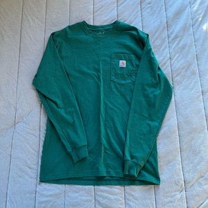 Men’s Green Carhartt Long Sleeve